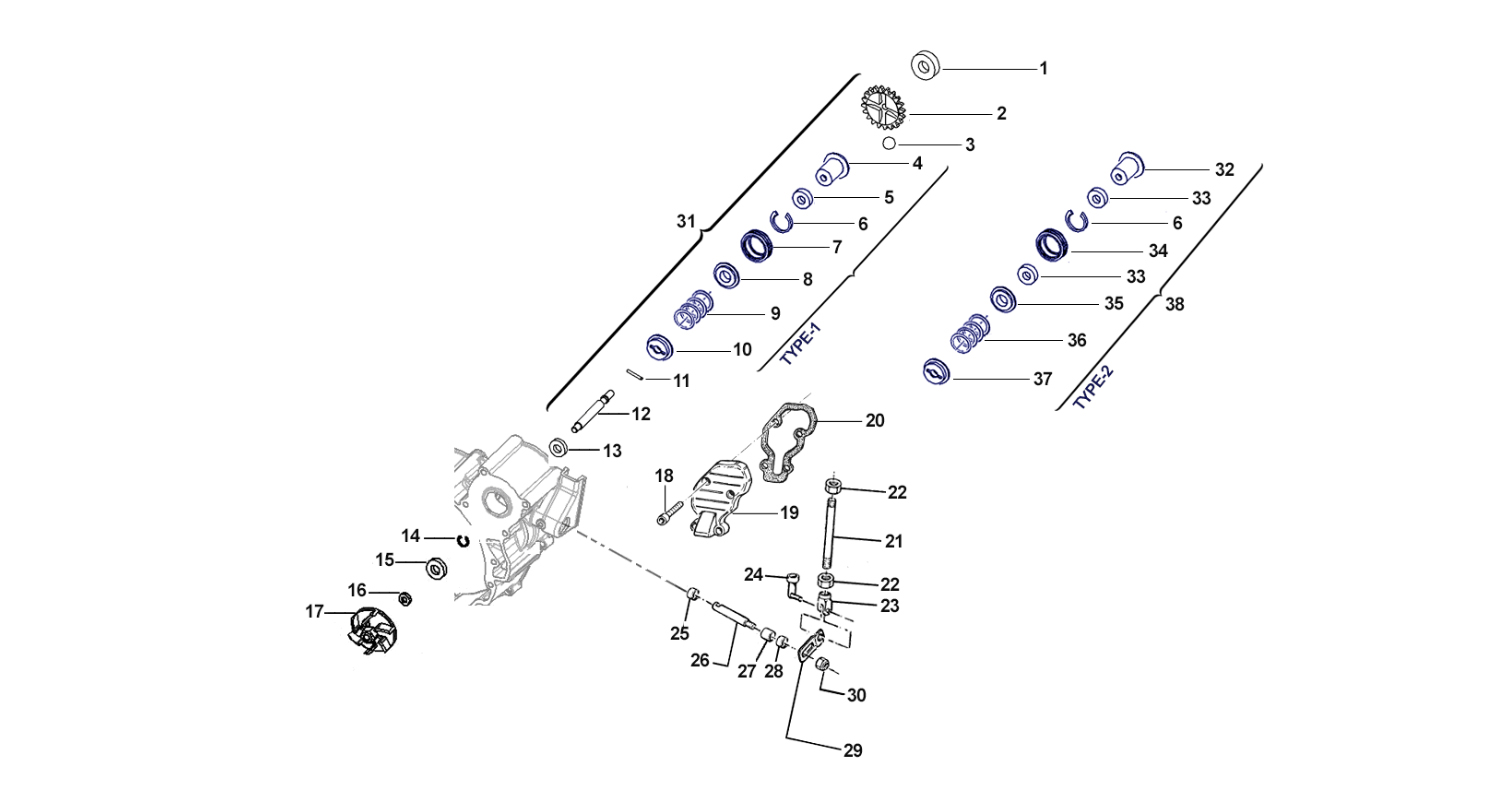 2T 144 EN/MX DE 2008 A 2010 - MOTOR - CENTRIFUGA